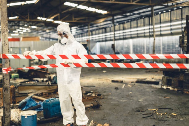 Professional Biohazard technician working in Upper Falls, MD